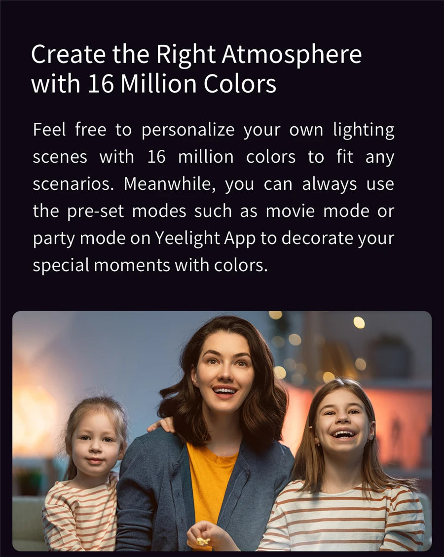 Yeelight Smart LED Bulb W3 - Color & Dimmable Warm White | E27 Voice Control | Works with Xiaomi Mi Home & Google Home