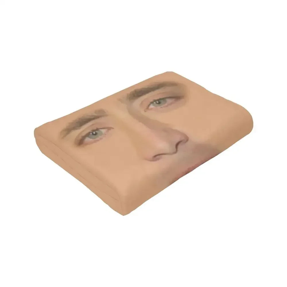 Nicolas Cage - Face Blanket Soft Warm Flannel Throw Blanket Bedding for Bed Living room Picnic Travel Home Sofa