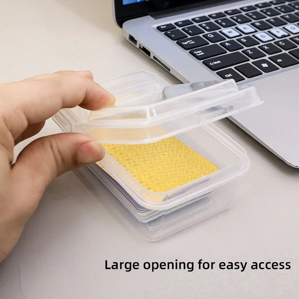 3inch 4inch Clear Kpop idol Album Photo Card Protective Sleeve Waterproof Clear Protector Case Box For Popcorn Game Card Holder