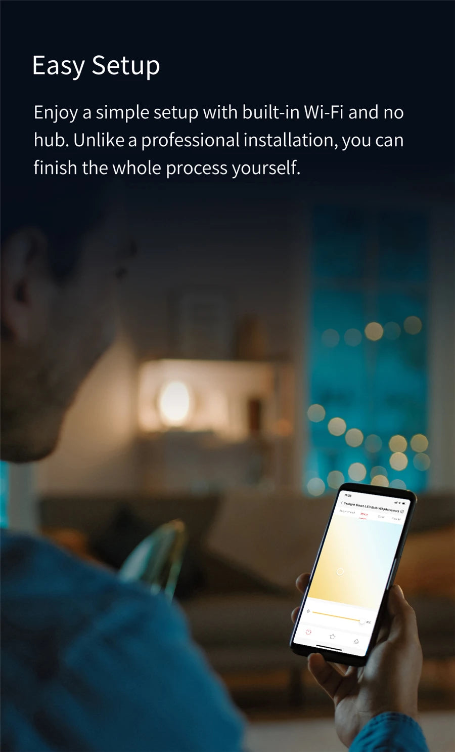 Yeelight Smart LED Bulb W3 - Color & Dimmable Warm White | E27 Voice Control | Works with Xiaomi Mi Home & Google Home