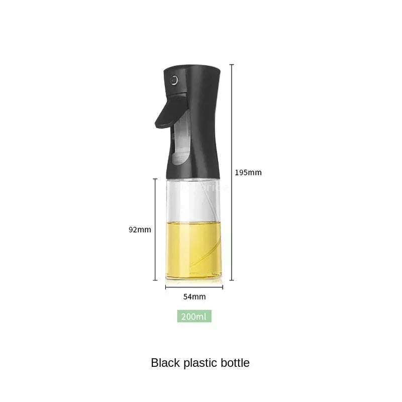 Press-Type Oil Spray Bottle - 200ML/300ML/500ML | Kitchen Cooking Sprayer for Oil, Vinegar & Soy Sauce | BBQ & Outdoor Use