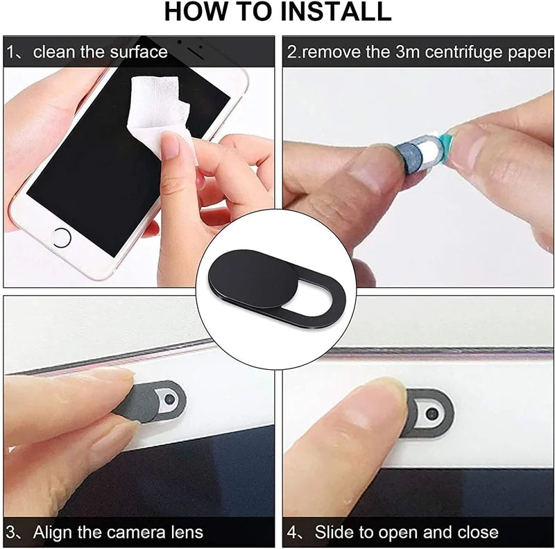 Camera Cover Tablet Web Laptop Pc Camera Mobile Phone Privacy Sticker