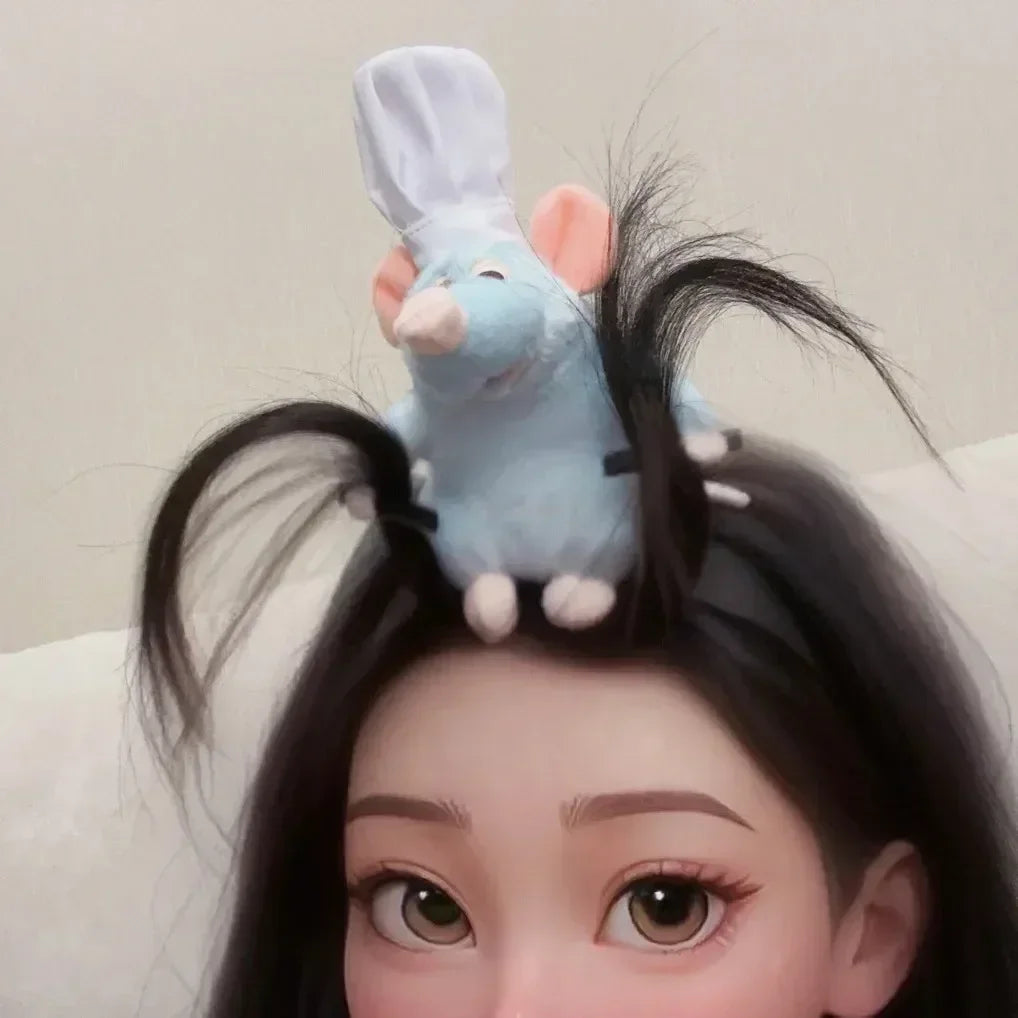 Ratatouille Headband & Hairpin 😊🎀🍅