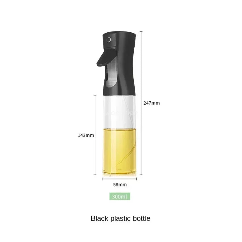 Press-Type Oil Spray Bottle - 200ML/300ML/500ML | Kitchen Cooking Sprayer for Oil, Vinegar & Soy Sauce | BBQ & Outdoor Use