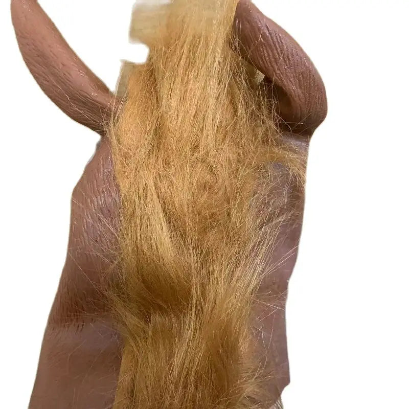 Men's & Women's Brown Horse Head Mask – Funny Latex Animal Mask for Halloween & Cosplay